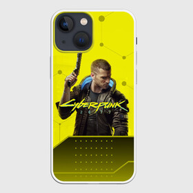 Чехол для iPhone 13 mini с принтом CYBERPUNK 2077 в Санкт-Петербурге,  |  | 2077 | cyber | cyberpunk | demon | glitch | keanu | logo | punk | reeves | samurai | symbol | team | trauma | глитч | демон | киану | кибер | киберпанк | клан | лого | логотип | огонь | панк | ривз | самурай | символ