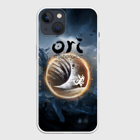 Чехол для iPhone 13 с принтом Ori   And The Will Of The Wisp в Санкт-Петербурге,  |  | Тематика изображения на принте: microsoft studios | moon studios | ori | ori and the blind forest | unity | лес | луна | нибела | ночной лес | ночь | ори | платформер | сова