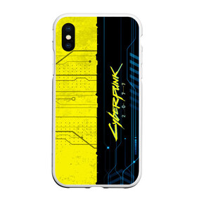 Чехол для iPhone XS Max матовый с принтом CYBERPUNK 2077 в Санкт-Петербурге, Силикон | Область печати: задняя сторона чехла, без боковых панелей | 2077 | cyber | cyberpunk | demon | glitch | keanu | logo | punk | reeves | samurai | symbol | team | trauma | глитч | демон | киану | кибер | киберпанк | клан | лого | логотип | огонь | панк | ривз | самурай | символ