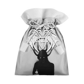 Подарочный 3D мешок с принтом Ghostemane в Санкт-Петербурге, 100% полиэстер | Размер: 29*39 см | ghostemane | гоустмэйн
