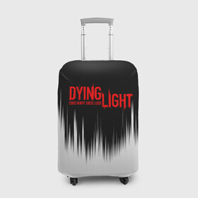 Чехол для чемодана 3D с принтом  DYING LIGHT  в Санкт-Петербурге, 86% полиэфир, 14% спандекс | двустороннее нанесение принта, прорези для ручек и колес | dying light | dying light 2 | даинг лайт