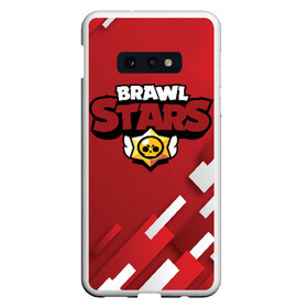 Чехол для Samsung S10E с принтом Brawl Stars в Санкт-Петербурге, Силикон | Область печати: задняя сторона чехла, без боковых панелей | brawl | bs | fails | leon | stars | supercell | tick | бой | босс | бравл | броубол | бс | герои | драка | звезд | осада | сейф | старс | цель