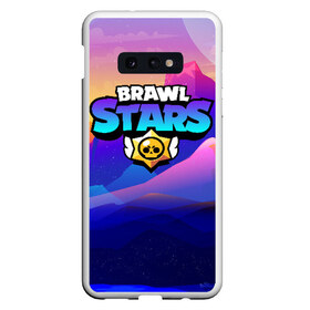 Чехол для Samsung S10E с принтом Brawl Stars в Санкт-Петербурге, Силикон | Область печати: задняя сторона чехла, без боковых панелей | brawl | bs | fails | leon | stars | supercell | tick | бой | босс | бравл | броубол | бс | герои | драка | звезд | осада | сейф | старс | цель