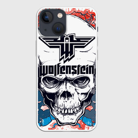 Чехол для iPhone 13 mini с принтом Wolfenstein в Санкт-Петербурге,  |  | castle | the new order | wolfenstein | би джей | бласковиц | боевик | волчий | вольфенштейн | иззи | камень | новый порядок | стелс | уильям | фюрер | экшен