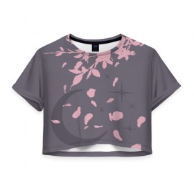 Женская футболка Cropp-top с принтом Bombam в Санкт-Петербурге, 100% полиэстер | круглая горловина, длина футболки до линии талии, рукава с отворотами | весеняяночь | героисериалов | дорама | кимчжунхан | корейский | корейскийсериал | сериал | ханджимин