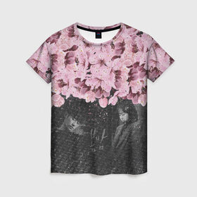 Женская футболка 3D с принтом One Spring Night в Санкт-Петербурге, 100% полиэфир ( синтетическое хлопкоподобное полотно) | прямой крой, круглый вырез горловины, длина до линии бедер | весеняяночь | героисериалов | дорама | кимчжунхан | корейский | корейскийсериал | сериал | ханджимин