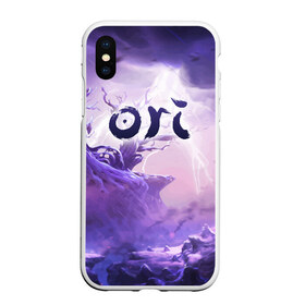 Чехол для iPhone XS Max матовый с принтом ORI в Санкт-Петербурге, Силикон | Область печати: задняя сторона чехла, без боковых панелей | blind | forest | game | games | gumo | kuro | naru | nibel | ori | owl | will | wisps | воля | гумо | игра | игры | куро | лес | нару | нибель | огней | ори | платформер | слепой | совенок