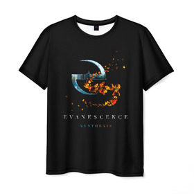 Мужская футболка 3D с принтом Evanescence в Санкт-Петербурге, 100% полиэфир | прямой крой, круглый вырез горловины, длина до линии бедер | evanescence | альтернативный | готик | группа | джен маджура | евенсис | исчезновение | метал | рок | тим маккорд | трой маклоухорн | уилл хант | хард | эванесенс | эми ли