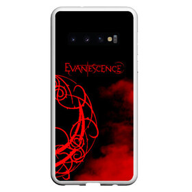 Чехол для Samsung Galaxy S10 с принтом Evanescence в Санкт-Петербурге, Силикон | Область печати: задняя сторона чехла, без боковых панелей | Тематика изображения на принте: evanescence | альтернативный | готик | группа | джен маджура | евенсис | исчезновение | метал | рок | тим маккорд | трой маклоухорн | уилл хант | хард | эванесенс | эми ли