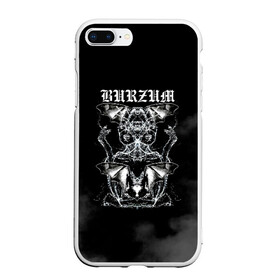 Чехол для iPhone 7Plus/8 Plus матовый с принтом Burzum в Санкт-Петербурге, Силикон | Область печати: задняя сторона чехла, без боковых панелей | burz | burzum | byelobog | cymophane | darkthrone | deathlike silence | mayhem | misanthropy | old funeral | блэк метал | бурзум | бурзун | варг викернес | дарк эмбиент | метал | тьма