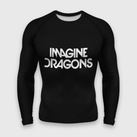 Мужской рашгард 3D с принтом IMAGINE DRAGONS в Санкт-Петербурге,  |  | evolve | id | imagine dragons | драконы | ид