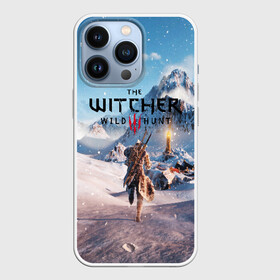 Чехол для iPhone 13 Pro с принтом THE WITCHER 3:WILD HUNT в Санкт-Петербурге,  |  | cd projekt red | ciri | game | geralt | geralt of rivia | gwynbleidd | the witcher | the witcher 3: wild hunt | ведьмак | ведьмак 3: дикая охота | геральт | геральт из ривии | цири | цирилла