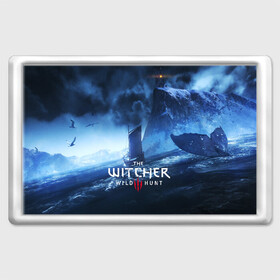 Магнит 45*70 с принтом THE WITCHER 3:WILD HUNT в Санкт-Петербурге, Пластик | Размер: 78*52 мм; Размер печати: 70*45 | cd projekt red | ciri | game | geralt | geralt of rivia | gwynbleidd | the witcher | the witcher 3: wild hunt | ведьмак | ведьмак 3: дикая охота | геральт | геральт из ривии | цири | цирилла