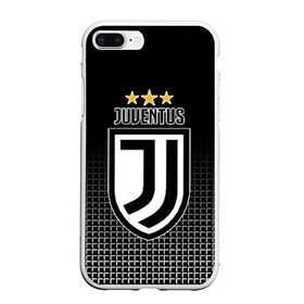 Чехол для iPhone 7Plus/8 Plus матовый с принтом JUVENTUS в Санкт-Петербурге, Силикон | Область печати: задняя сторона чехла, без боковых панелей | cr7 | juve | juventus | ronaldo | роналдо | ювентус