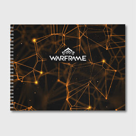 Альбом для рисования с принтом Warframe в Санкт-Петербурге, 100% бумага
 | матовая бумага, плотность 200 мг. | warframe | warframe лотос | варфрейм