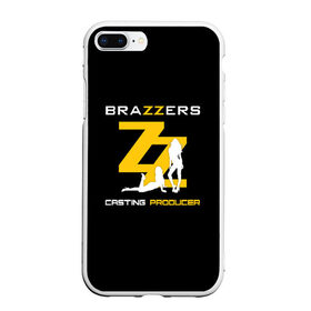 Чехол для iPhone 7Plus/8 Plus матовый с принтом Brazzers Casting-producer в Санкт-Петербурге, Силикон | Область печати: задняя сторона чехла, без боковых панелей | adults | brazzers | casting | girls | inscription | logo | movies | producer | silhouette | studio | девушки | кастинг | логотип | надпись | продюсер | силуэт | студия | фильмы