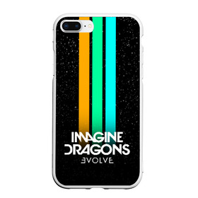 Чехол для iPhone 7Plus/8 Plus матовый с принтом РЮКЗАК IMAGINE DRAGONS в Санкт-Петербурге, Силикон | Область печати: задняя сторона чехла, без боковых панелей | Тематика изображения на принте: evolve | id | imagine dragons | драконы | ид