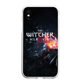 Чехол для iPhone XS Max матовый с принтом THE WITCHER 3 в Санкт-Петербурге, Силикон | Область печати: задняя сторона чехла, без боковых панелей | cd projekt red | ciri | game | geralt | geralt of rivia | gwynbleidd | the witcher | the witcher 3: wild hunt | ведьмак | ведьмак 3: дикая охота | геральт | геральт из ривии | цири | цирилла