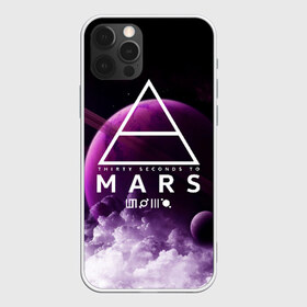 Чехол для iPhone 12 Pro Max с принтом 30 SECONDS TO MARS в Санкт-Петербурге, Силикон |  | Тематика изображения на принте: 30 seconds to mars | 30 секунд до марса | джаред лето