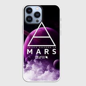 Чехол для iPhone 13 Pro Max с принтом 30 SECONDS TO MARS в Санкт-Петербурге,  |  | 30 seconds to mars | 30 секунд до марса | джаред лето