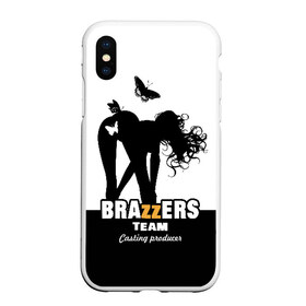 Чехол для iPhone XS Max матовый с принтом Brazzers team Casting-producer в Санкт-Петербурге, Силикон | Область печати: задняя сторона чехла, без боковых панелей | adults | brazzers | butterflies | casting | girl | inscription | logo | movies | producer | silhouette | studio | team | бабочки | братья | девушка | кастинг | логотип | надпись | продюсер | силуэт | студия | фильмы