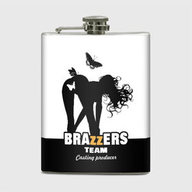 Фляга с принтом Brazzers team Casting-producer в Санкт-Петербурге, металлический корпус | емкость 0,22 л, размер 125 х 94 мм. Виниловая наклейка запечатывается полностью | Тематика изображения на принте: adults | brazzers | butterflies | casting | girl | inscription | logo | movies | producer | silhouette | studio | team | бабочки | братья | девушка | кастинг | логотип | надпись | продюсер | силуэт | студия | фильмы