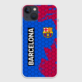 Чехол для iPhone 13 с принтом BARCELONA в Санкт-Петербурге,  |  | barca | barsa | barselona | fc barcelona | leo messi | neimar | neymar | барселона | лионель месси | неймар | нэмар | футбол.