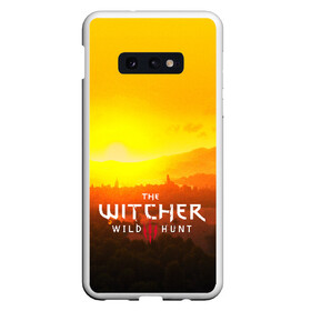 Чехол для Samsung S10E с принтом THE WITCHER 3WILD HUNT в Санкт-Петербурге, Силикон | Область печати: задняя сторона чехла, без боковых панелей | cd projekt red | ciri | game | geralt | geralt of rivia | gwynbleidd | the witcher | the witcher 3: wild hunt | ведьмак | ведьмак 3: дикая охота | геральт | геральт из ривии | цири | цирилла