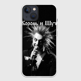 Чехол для iPhone 13 с принтом Король и Шут + Анархия (спина) в Санкт-Петербурге,  |  | киш | король и шут | михаил горшенев