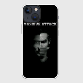 Чехол для iPhone 13 mini с принтом Massive attack в Санкт-Петербурге,  |  | 100 suns | dance | electronic | masive atack | masive attack | mezannine | one point six | tricky | trip hop | triphop | мэссив аттак