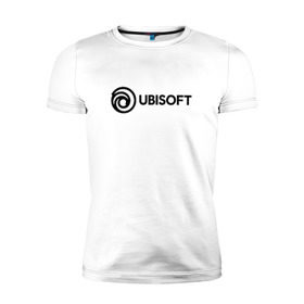 Мужская футболка премиум с принтом Ubisoft в Санкт-Петербурге, 92% хлопок, 8% лайкра | приталенный силуэт, круглый вырез ворота, длина до линии бедра, короткий рукав | Тематика изображения на принте: ubisoft | игра | игры