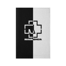 Обложка для паспорта матовая кожа с принтом RAMMSTEIN в Санкт-Петербурге, натуральная матовая кожа | размер 19,3 х 13,7 см; прозрачные пластиковые крепления | rammstein | рамштайн