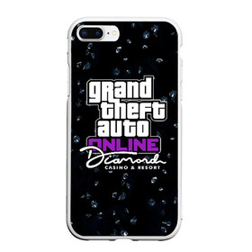 Чехол для iPhone 7Plus/8 Plus матовый с принтом GTA 5 Online CASINO в Санкт-Петербурге, Силикон | Область печати: задняя сторона чехла, без боковых панелей | auto | casino | diamond | grand | gta | gta5 | poker | rockstar | theft | алмаз | бриллиант | брильянт | гта | гта5 | казино | карты | покер | рокстар | рулетка | тревор