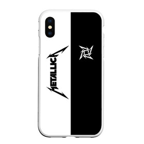 Чехол для iPhone XS Max матовый с принтом METALLICA в Санкт-Петербурге, Силикон | Область печати: задняя сторона чехла, без боковых панелей | metallica | metallica logo | rock | метал группа | металл | металлика логотип | музыка | рок | трэш метал | хеви метал