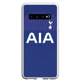 Чехол для Samsung Galaxy S10 с принтом Tottenham away 19-20 в Санкт-Петербурге, Силикон | Область печати: задняя сторона чехла, без боковых панелей | barclays | champions | england | hotspur | kane | league | tottenham | англия | кейн | лига | тоттенхэм | хотспур | чемпионов | шпоры