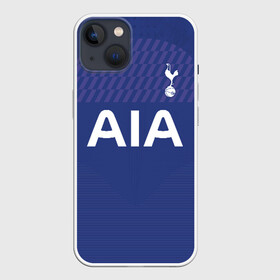 Чехол для iPhone 13 с принтом Tottenham away 19 20 в Санкт-Петербурге,  |  | Тематика изображения на принте: barclays | champions | england | hotspur | kane | league | tottenham | англия | кейн | лига | тоттенхэм | хотспур | чемпионов | шпоры