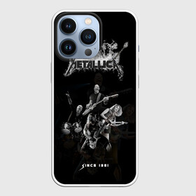 Чехол для iPhone 13 Pro с принтом Metallica в Санкт-Петербурге,  |  | Тематика изображения на принте: metalica | metallica | группа | джеймс хэтфилд | кирк хэмметт | ларс ульрих | метал | металика | металлика | миталика | музыка | роберт трухильо | рок | трэш | трэшметал | хард | хеви