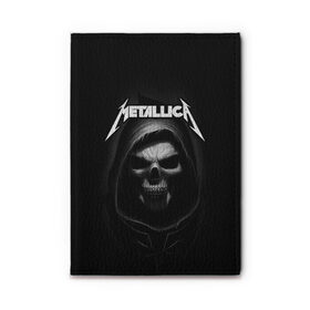 Обложка для автодокументов с принтом Metallica в Санкт-Петербурге, натуральная кожа |  размер 19,9*13 см; внутри 4 больших “конверта” для документов и один маленький отдел — туда идеально встанут права | Тематика изображения на принте: metalica | metallica | группа | джеймс хэтфилд | кирк хэмметт | ларс ульрих | метал | металика | металлика | миталика | музыка | роберт трухильо | рок | трэш | трэшметал | хард | хеви