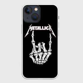 Чехол для iPhone 13 mini с принтом Metallica в Санкт-Петербурге,  |  | metalica | metallica | группа | джеймс хэтфилд | кирк хэмметт | ларс ульрих | метал | металика | металлика | миталика | музыка | роберт трухильо | рок | трэш | трэшметал | хард | хеви