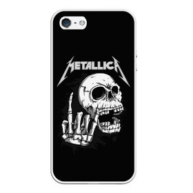 Чехол для iPhone 5/5S матовый с принтом Metallica в Санкт-Петербурге, Силикон | Область печати: задняя сторона чехла, без боковых панелей | metalica | metallica | группа | джеймс хэтфилд | кирк хэмметт | ларс ульрих | метал | металика | металлика | миталика | музыка | роберт трухильо | рок | трэш | трэшметал | хард | хеви