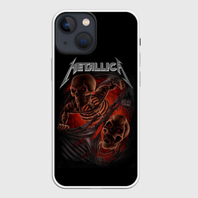 Чехол для iPhone 13 mini с принтом Metallica в Санкт-Петербурге,  |  | metalica | metallica | группа | джеймс хэтфилд | кирк хэмметт | ларс ульрих | метал | металика | металлика | миталика | музыка | роберт трухильо | рок | трэш | трэшметал | хард | хеви