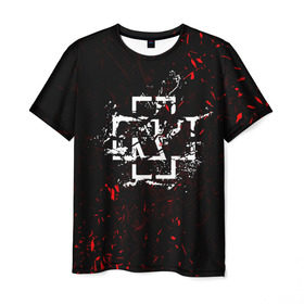 Мужская футболка 3D с принтом RAMMSTEIN в Санкт-Петербурге, 100% полиэфир | прямой крой, круглый вырез горловины, длина до линии бедер | Тематика изображения на принте: lindemann | lm | rammstein | rock | кристиан лоренц | линдеманн | лм | музыка | рамштайн | рок | тилль линдеманн