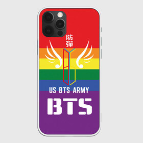 Чехол для iPhone 12 Pro Max с принтом BTS Army в Санкт-Петербурге, Силикон |  | army | bangtan boys | beyond the scene | boys | bts | chin | edm | emblem | fans | hieroglyphs | hip hop | jimin | k pop | logo | rainbow | rb | rm | south korean | армия | бойбенд | ви | джей хоуп | иероглифы | логотип | мальчики | радуга | сюга | 