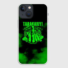 Чехол для iPhone 13 mini с принтом Тараканы в Санкт-Петербурге,  |  | band | feelee records | navigator records | аиб records | альтернативный | бенд | бэнд | группа | дмитрий спирин | панк | поп | рок | таракан | тараканы | фг никитин | четыре таракана
