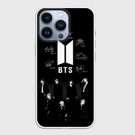 Чехол для iPhone 13 Pro с принтом BTS в Санкт-Петербурге,  |  | autographs | bangtan boys | beyond the scene | boyband | boys | bts | chin | chonguk | edm | emblem | hip hop | jimin | jj hope | k pop | logo | rb | rm | shuga | south korean | wee | автографы | бойбенд | ви | джей хоуп | логотип | мальчики | сюга 