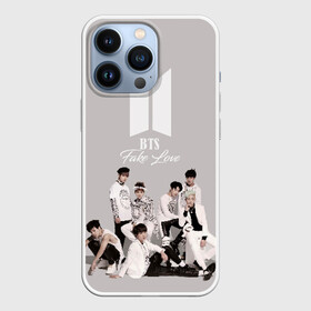 Чехол для iPhone 13 Pro с принтом BTS Take love в Санкт-Петербурге,  |  | bangtan boys | beyond the scene | boyband | boys | bts | chin | chonguk | edm | emblem | hip hop | jimin | jj hope | k pop | logo | r  b | rm | south korean | suga | wee | бойбенд | ви | возьми | джей хоуп | логотип | любовь | мальчики | сюга | х