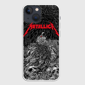 Чехол для iPhone 13 mini с принтом Metallica в Санкт-Петербурге,  |  | american | bird | eagle | james hetfield | kirk hammett | lars ulrich | metal band | metallica | red eye | robert trujillo | scream | skull | американская | джеймс хетфилд | кирк хэмметт | красный глаз | крик | ларс ульрих | метал группа | метал