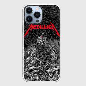 Чехол для iPhone 13 Pro Max с принтом Metallica в Санкт-Петербурге,  |  | Тематика изображения на принте: american | bird | eagle | james hetfield | kirk hammett | lars ulrich | metal band | metallica | red eye | robert trujillo | scream | skull | американская | джеймс хетфилд | кирк хэмметт | красный глаз | крик | ларс ульрих | метал группа | метал