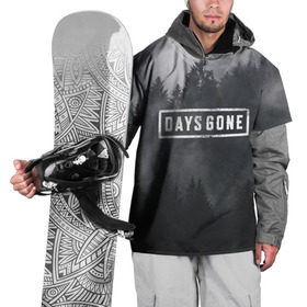 Накидка на куртку 3D с принтом Days Gone в Санкт-Петербурге, 100% полиэстер |  | days gone | игра | лес | лого