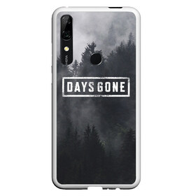 Чехол для Honor P Smart Z с принтом Days Gone в Санкт-Петербурге, Силикон | Область печати: задняя сторона чехла, без боковых панелей | Тематика изображения на принте: days gone | игра | лес | лого